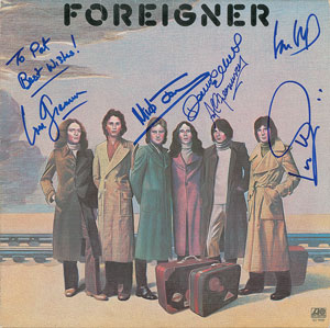 Lot #687  Foreigner - Image 1