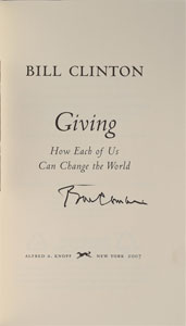 Lot #262 Bill and Hillary Clinton - Image 1