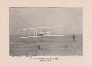 Lot #437 Orville Wright - Image 1