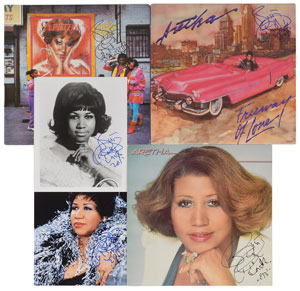 Lot #688 Aretha Franklin - Image 1