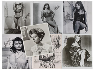 Lot #878 Sophia Loren