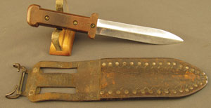 Lot #80  Theater-Made WWII Fighting Knife - Image 8