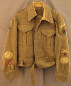 Lot #98  Canadian Battle Dress Tunic - Image 1