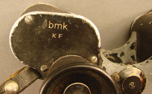 Lot #89  German Binoculars and Bakelite Case - Image 2
