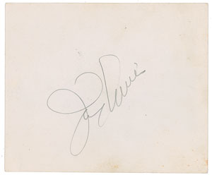 Lot #908 Joe Louis - Image 1