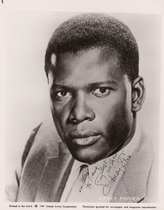 Lot #886 Sidney Poitier - Image 1