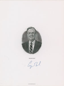 Lot #244 George Bush - Image 1