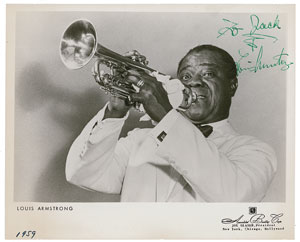 Lot #768 Louis Armstrong