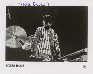 Lot #628 Miles Davis