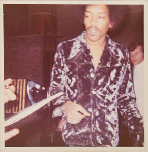 Lot #4102 Jimi Hendrix Experience Signed Magazine Photographs - Image 4