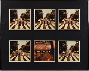 Lot #4020  Beatles Set of (5) Prints - Image 1