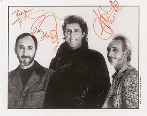 Lot #4122 The Who Signed Photograph - Image 1