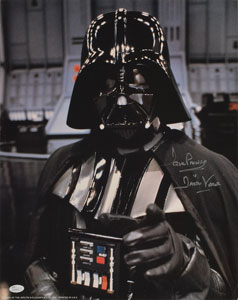 Lot #4431  Star Wars: Dave Prowse Oversized Signed Photograph - Image 1