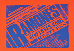 Lot #4224  Ramones Lyceum In the Strand and 1989 Greece Mini Posters - Image 2