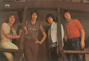 Lot #4121 The Who Signed Magazine Photograph - Image 1