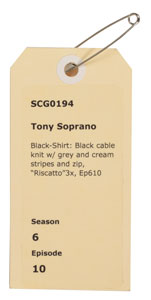 Lot #4464 James Gandolfini's Screen-Worn Sopranos Shirt - Image 3