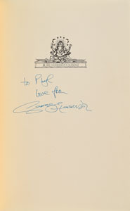 Lot #4023 George Harrison Signed Book - Image 1