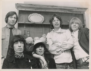 Lot #4074  Rolling Stones Pair of Original Vintage Photographs - Image 2
