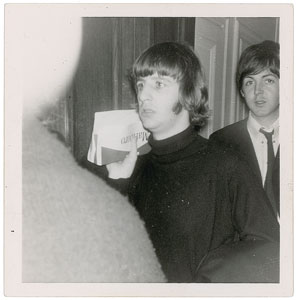 Lot #4018  Beatles Set of (5) Original Vintage Candid 1965 Paris Photographs - Image 1