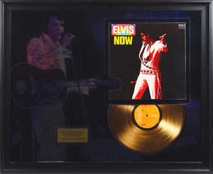 Lot #4055 Elvis Presley Signed Album - Image 1