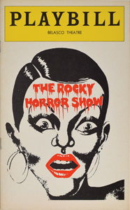 Lot #4373  Rocky Horror Picture Show Signed Playbill and Mask - Image 3