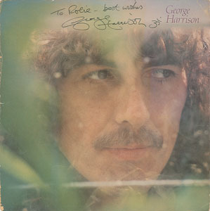 Lot #4022 George Harrison Signed Album Flat - Image 1