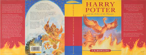 Lot #4440 J. K. Rowling Signed 'Harry Potter and the Order of the Phoenix' Book - Image 3