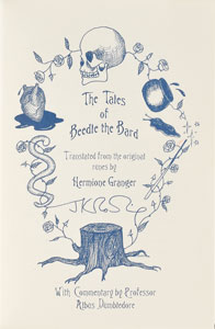 Lot #4448 J. K. Rowling Signed 'The Tales of Beedle the Bard' Deluxe Edition Book - Image 4