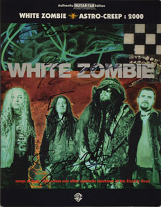 Lot #4279  White Zombie Set of (3) Signed Items  - Image 2