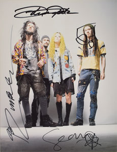 Lot #4279  White Zombie Set of (3) Signed Items  - Image 3