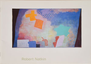 Lot #4537 Robert Natkin Original 1964 Watercolor Artwork - Image 4