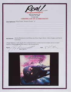 Lot #4172  Deep Purple Signed Album - Image 2