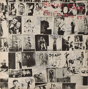 Lot #4075  Rolling Stones Signed 'Exile on Main Street' Album - Image 1
