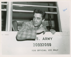 Lot #4054 Elvis Presley Original Photograph - Image 1