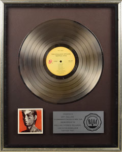 Lot #4069  Rolling Stones 'Tattoo You' Platinum Sales Award - Image 1