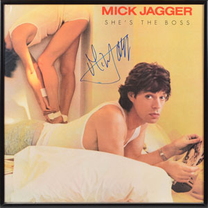 Lot #4068 Mick Jagger Signed Album - Image 1