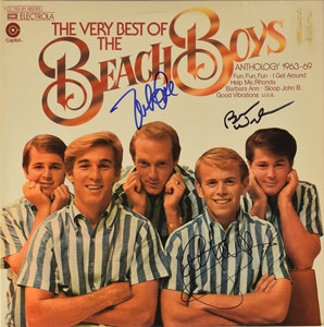 Lot #4126 The Beach Boys Pair of Signed Albums - Image 2