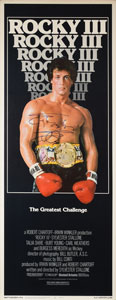 Lot #4473  Rocky III Signed Poster - Image 1