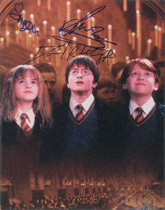 Lot #4435  Harry Potter Cast-Signed Photograph - Image 1