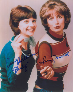 Lot #4406  Laverne and Shirley Signed Photograph - Image 1