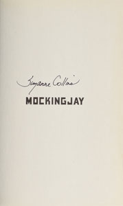 Lot #4469  Mockjay: Suzanne Collins Pair of Signed Books - Image 1