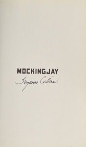 Lot #4469  Mockjay: Suzanne Collins Pair of Signed Books - Image 3