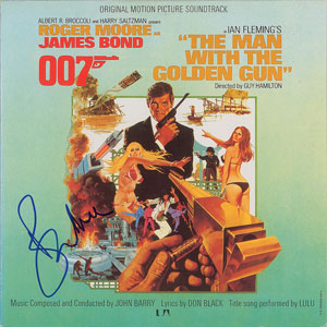 Lot #4355  James Bond: Roger Moore Signed Album - Image 1
