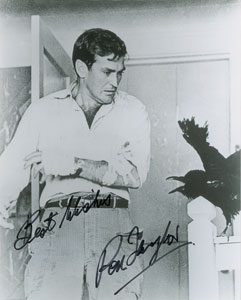 Lot #4330 The Birds Pair of Signed Photographs: Hedren and Taylor - Image 2