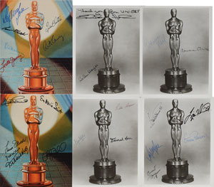 Lot #4324  Academy Award Winners Set of (6) Signed Photographs - Image 1