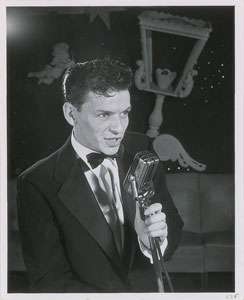 Lot #4067 Frank Sinatra Original Vintage Photograph - Image 1