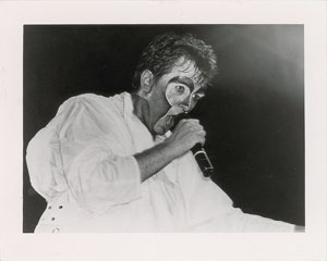 Lot #4264 Peter Gabriel Original Vintage Photograph - Image 1