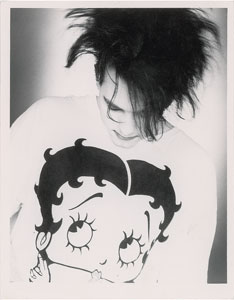 Lot #4262 The Cure: Robert Smith Original Vintage Photograph - Image 1