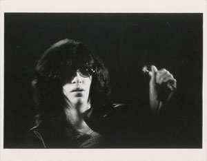 Lot #4229 Joey Ramone Oversized Original Vintage Photograph - Image 1