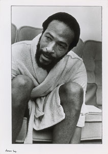 Lot #4139 Marvin Gaye Original Vintage Photograph - Image 1